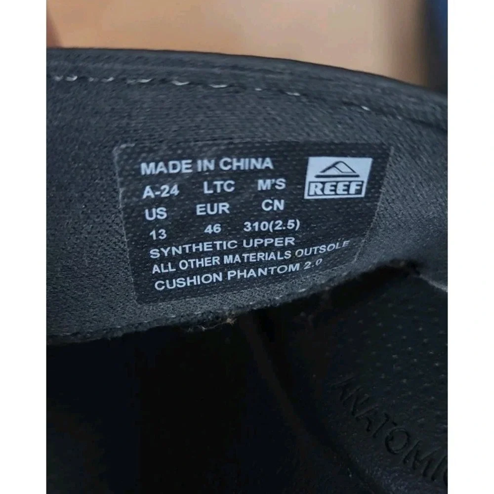 REEF‎ Ortho Spring Mens Size 13 Flip Flop Sandals Blue A-24